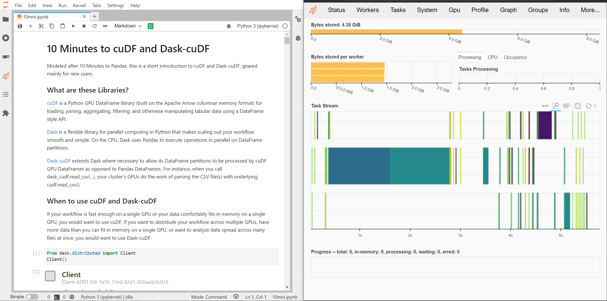 Dask Helm Chart — RAPIDS Deployment Documentation documentation